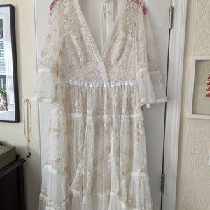 NWT NEEDLE AND THREAD PENNYFLOWER LOTTIE DRESS